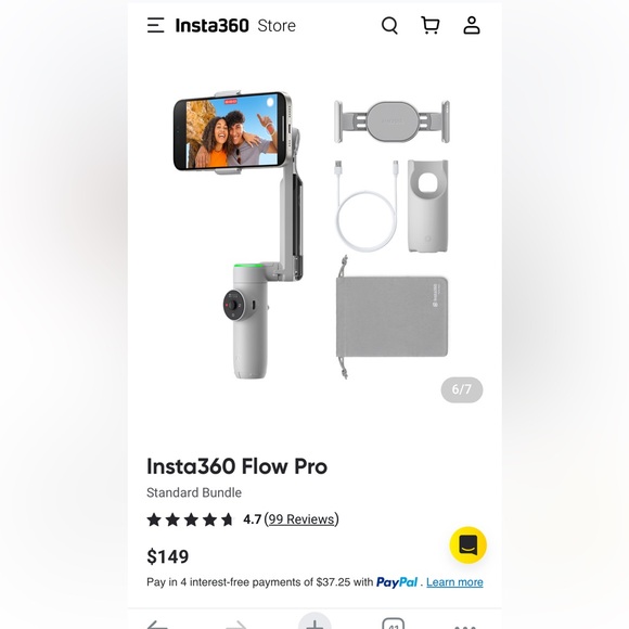 Insta360 flow pro all-purpose tripod bundle - Picture 8 of 8